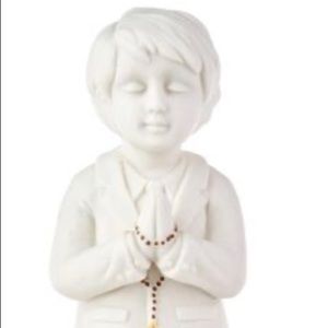 Hallmark First Holy Communion ceramic figurine